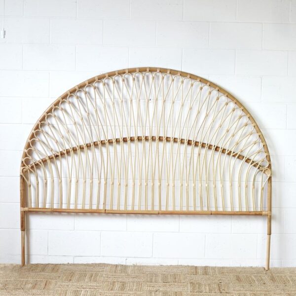 Handmade Rattan Bed Head | Rattan Head Board