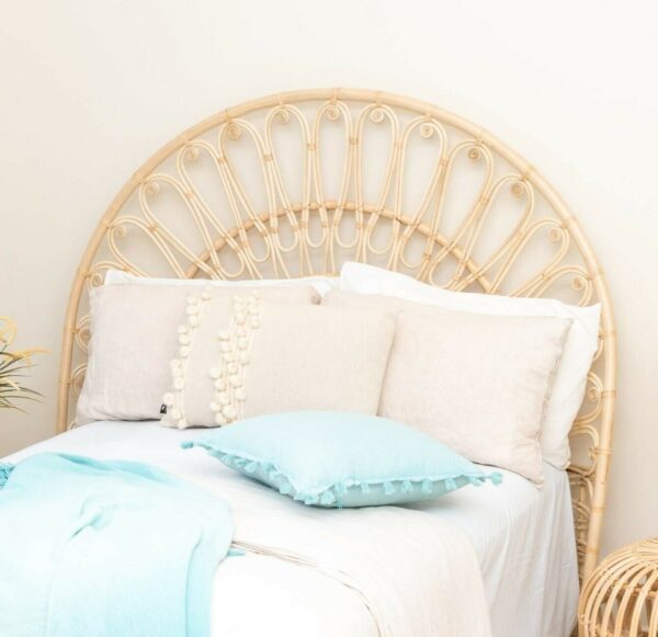 Handmade Rattan Bed Head | Rattan Head Board