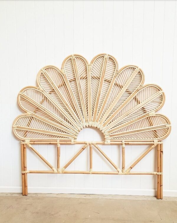 Handmade Rattan Bed Head | Rattan Head Board
