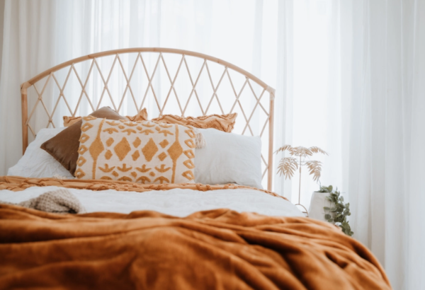 Handmade Rattan Bed Head | Rattan Head Board