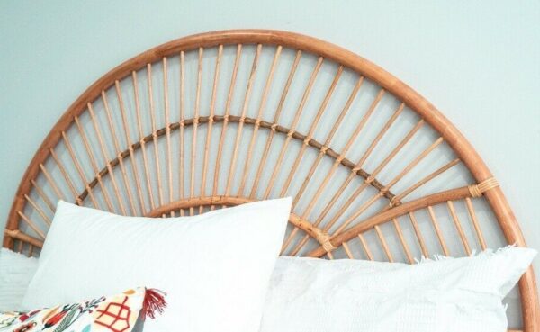 Handmade Rattan Bed Head | Rattan Head Board - Image 2