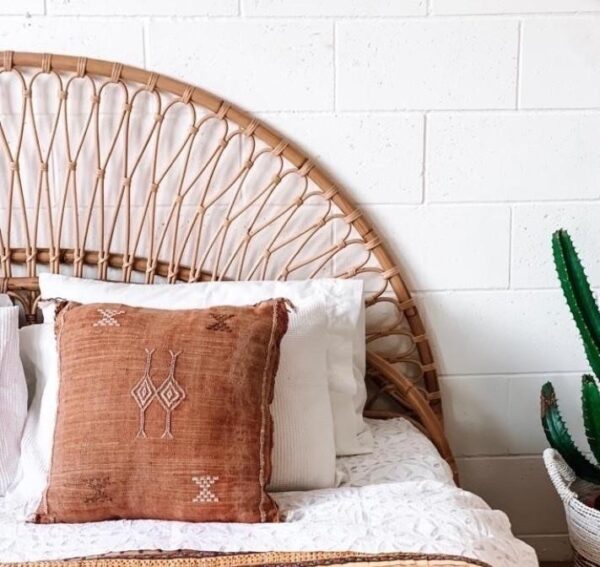 Handmade Rattan Bed Head | Rattan Head Board - Image 3