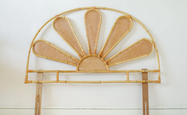 Handmade Rattan Bed Head | Rattan Head Board - Image 3