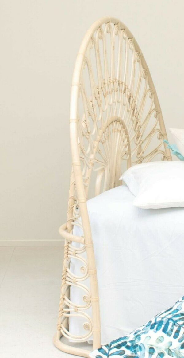 Handmade Rattan Bed Head | Rattan Head Board - Image 4