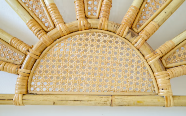 Handmade Rattan Bed Head | Rattan Head Board - Image 5