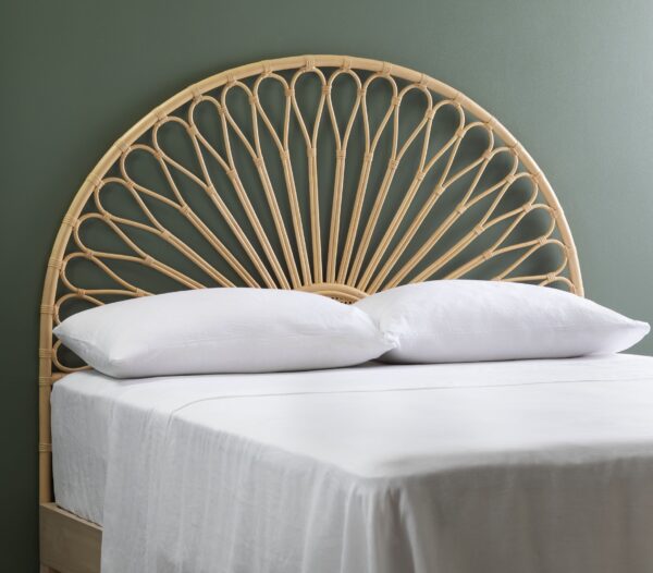 Handmade Rattan Bed Head | Rattan Head Board - Image 5