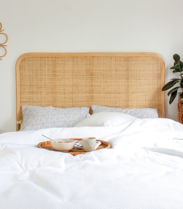 Handmade Rattan Bed Head | Rattan Head Board - Image 5