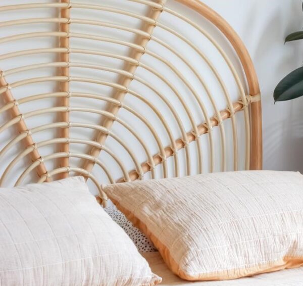 Handmade Rattan Bed Head | Rattan Head Board - Image 7