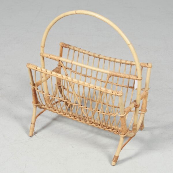 Handmade Rattan Magazine Rack