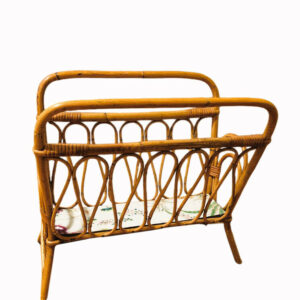 Handmade Rattan Magazine Rack