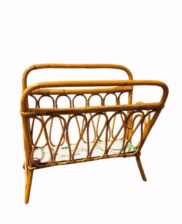 Handmade Rattan Magazine Rack