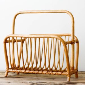 Handmade Rattan Magazine Rack