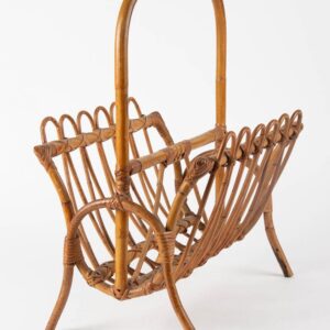 Handmade Rattan Magazine Rack