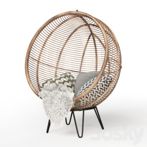 Handmade Rattan Egg Chair