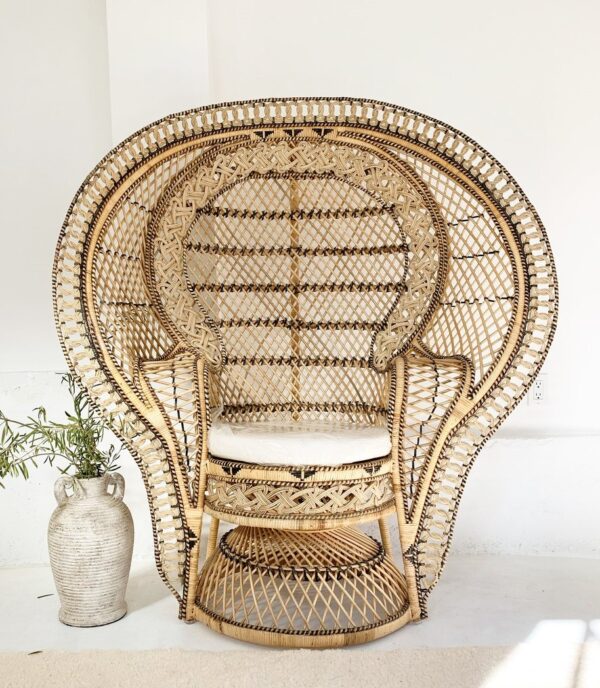 Handmade Rattan Peacock Chair
