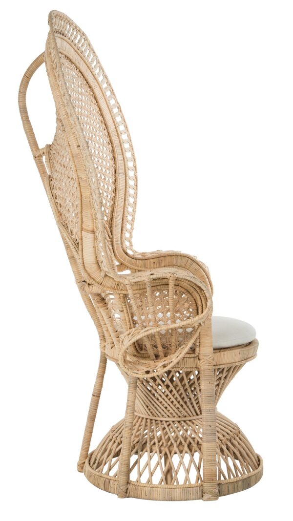 Handmade Rattan Peacock Chair - Image 3
