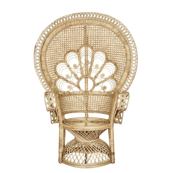 Handmade Rattan Peacock Chair - Image 4