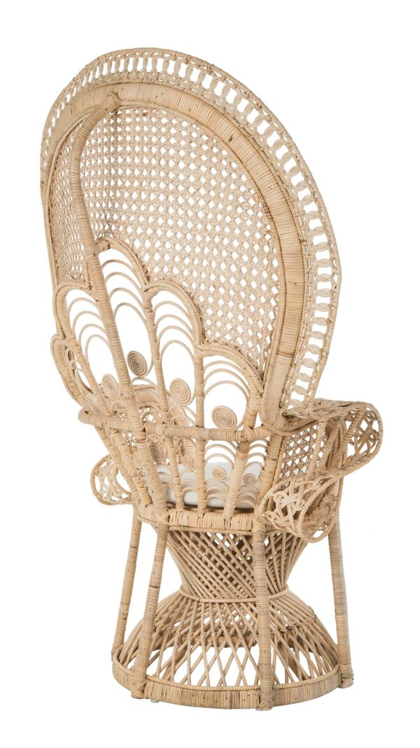Handmade Rattan Peacock Chair - Image 4