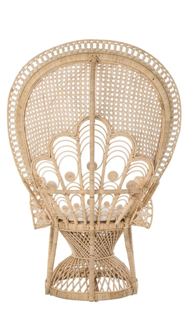 Handmade Rattan Peacock Chair - Image 5