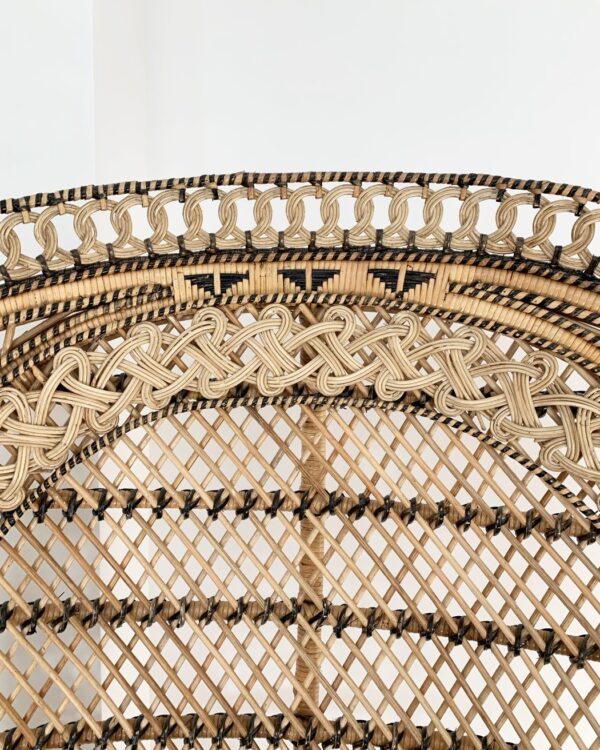 Handmade Rattan Peacock Chair - Image 6