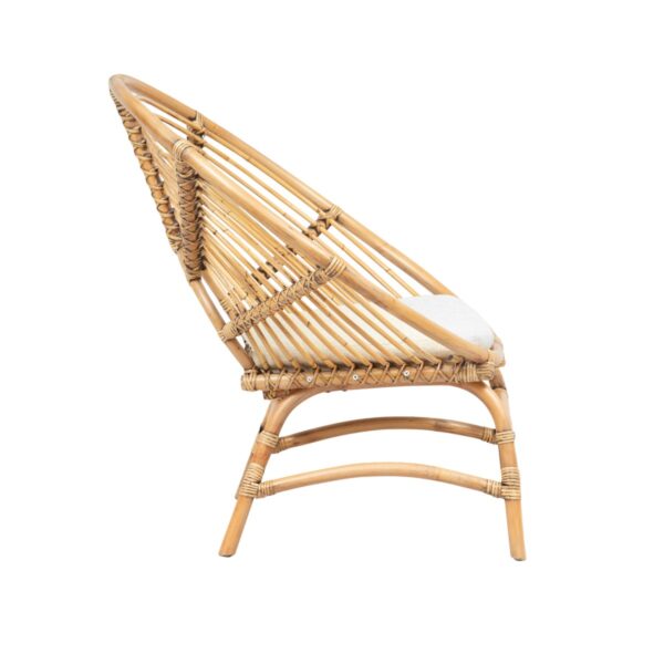 Handmade Rattan Chair - Image 2