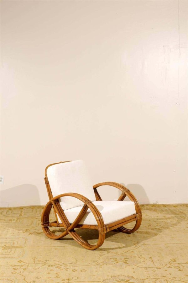 Handmade Rattan Chair - Image 2