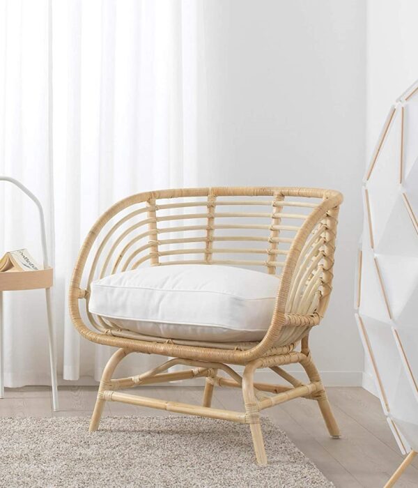 Handmade Rattan Chair - Image 2
