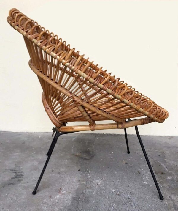Handmade Rattan Chair - Image 2