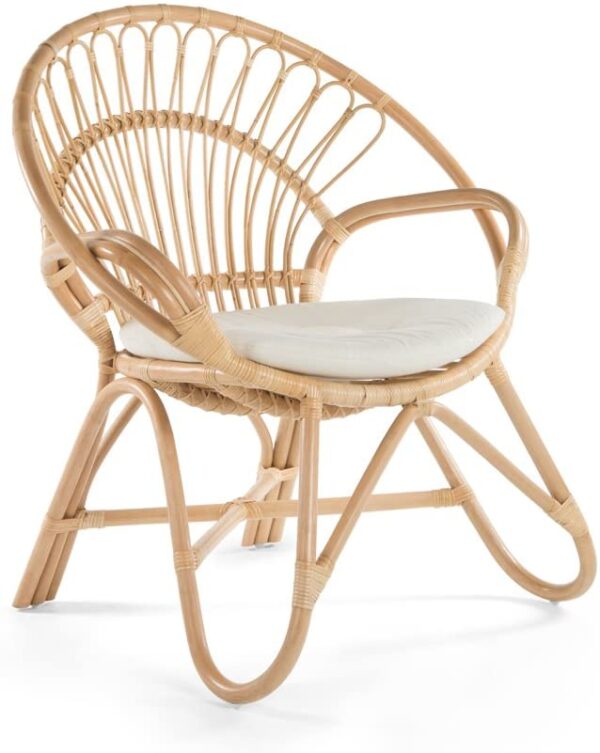 Handmade Rattan Chair - Image 2