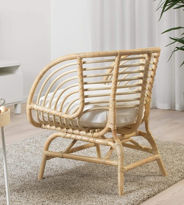 Handmade Rattan Chair - Image 3
