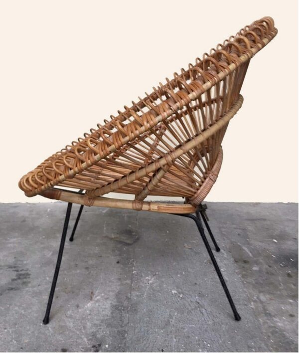Handmade Rattan Chair - Image 3