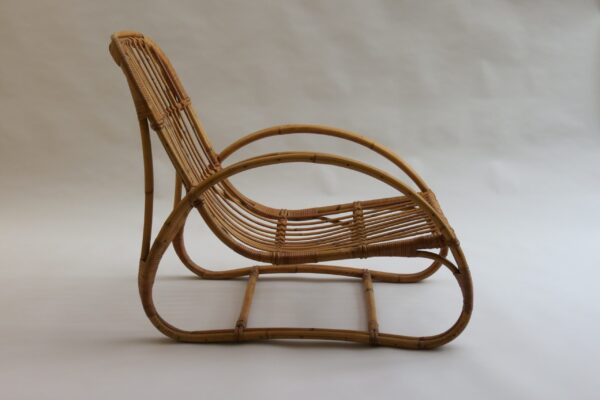Handmade Rattan Chair - Image 4