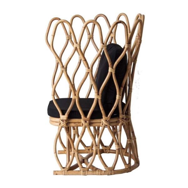 Handmade Rattan Chair - Image 4