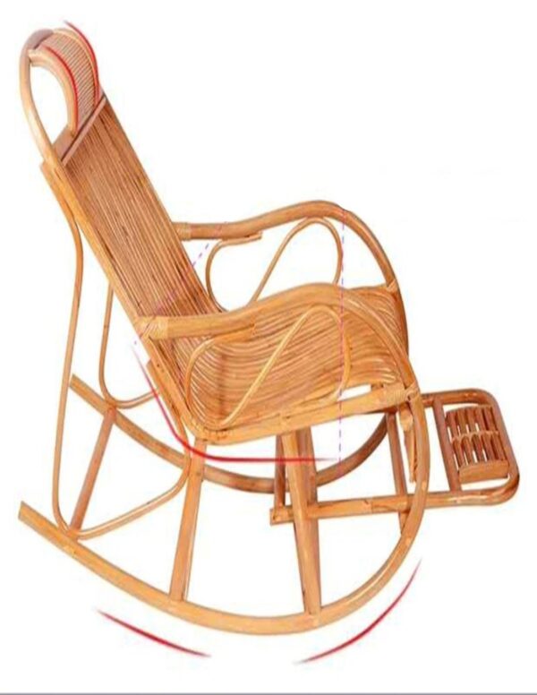 Handmade Rattan Chair - Image 5