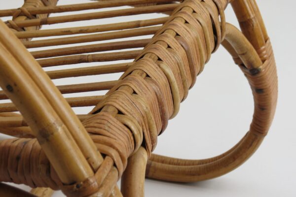 Handmade Rattan Chair - Image 5