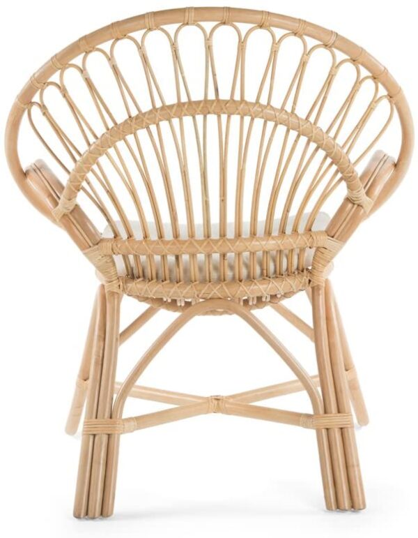 Handmade Rattan Chair - Image 5