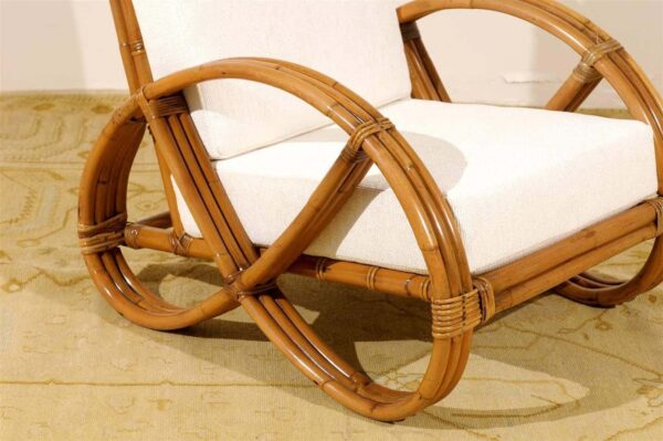 Handmade Rattan Chair - Image 6
