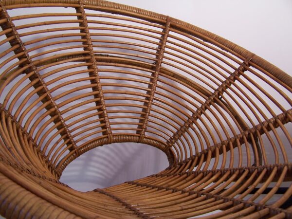 Handmade Rattan Chair - Image 7