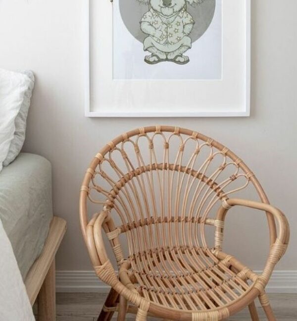 Handmade Rattan Chair - Image 7