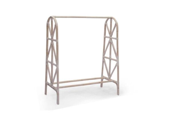 Handmade Rattan Clothing Rack