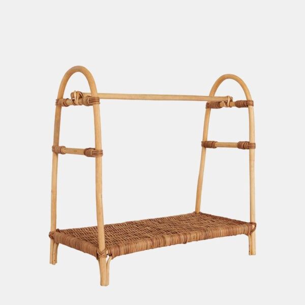 Handmade Rattan Clothing Rack