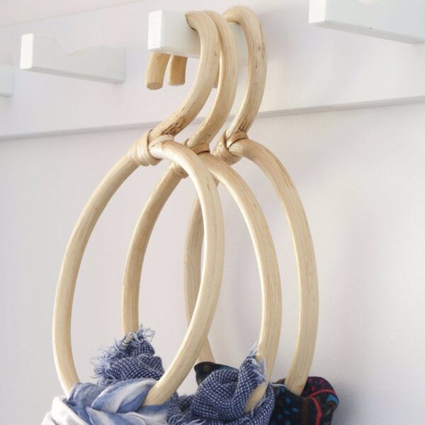Handmade Rattan Hanger (Set of 6) - Image 4