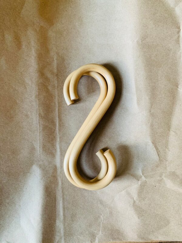 Handmade Rattan Wall Hooks (Set of 10)