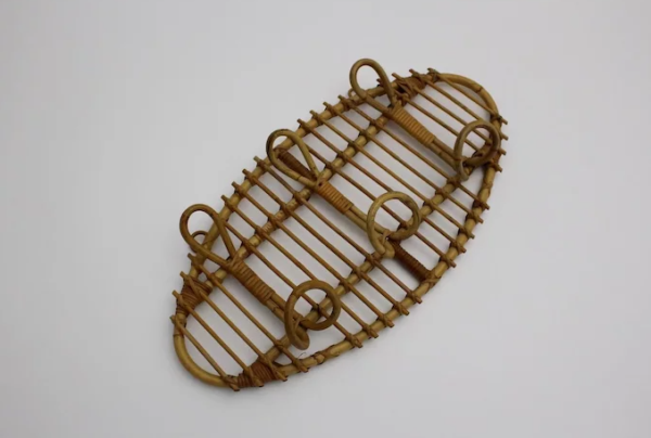 Handmade Rattan Wall Hooks - Image 3