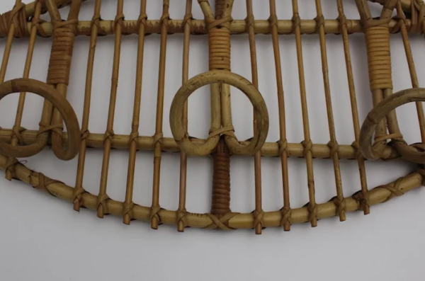 Handmade Rattan Wall Hooks - Image 4