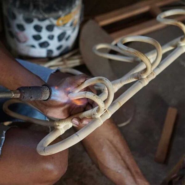 Handmade Rattan Wall Hooks (Set of 2) - Image 6