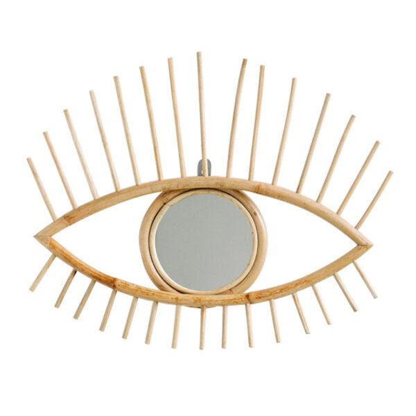 Handmade Rattan Mirror | Rattan Eye Mirror