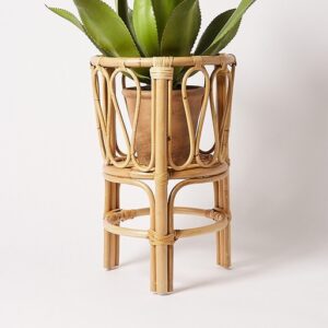 Handmade Rattan Plant Stand | Rattan Planter