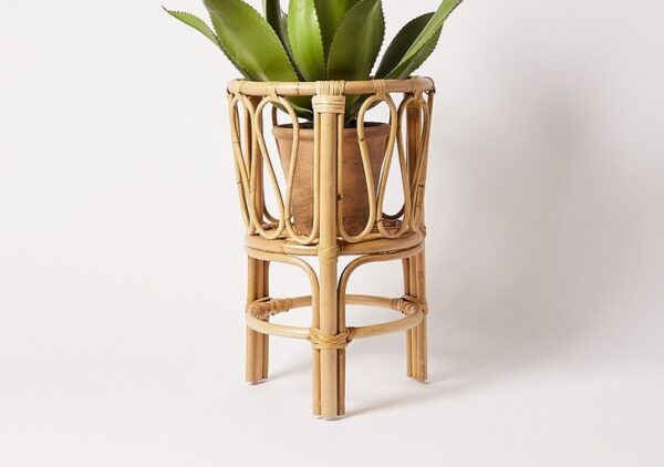 Handmade Rattan Plant Stand | Rattan Planter
