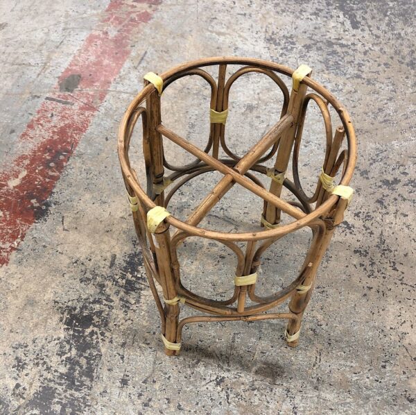 Handmade Rattan Plant Stand | Rattan Planter - Image 4